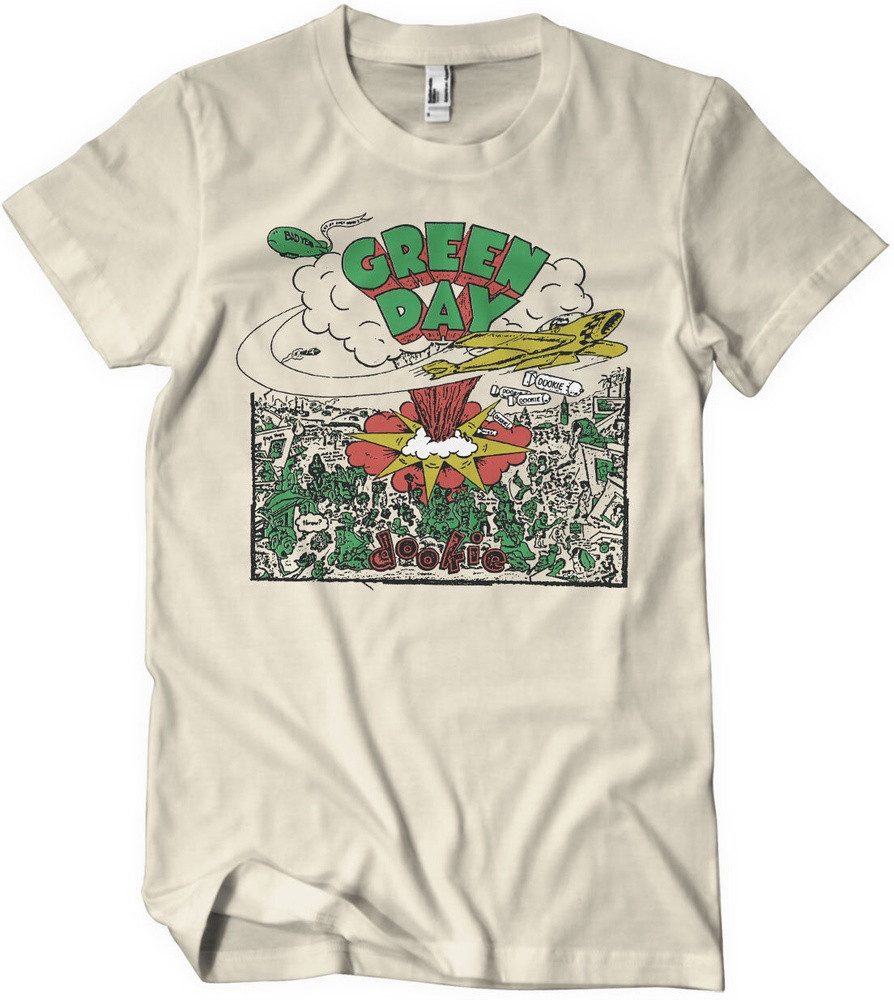 Green Day T-Shirt Dookie Doodle T-Shirt