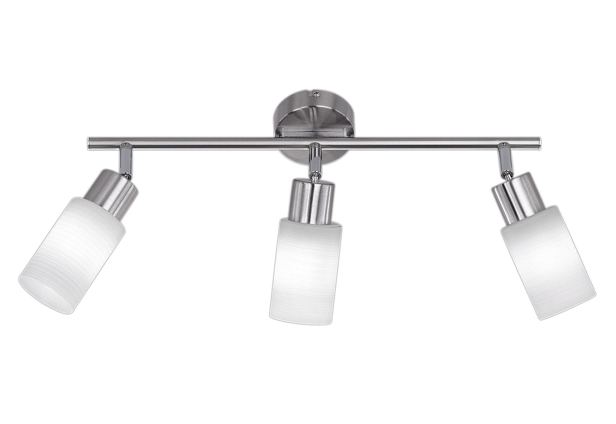 TRIO Leuchten LED Deckenstrahler, LED wechselbar, LED Deckenleuchte, LED  Deckenlampe, Inkl. LED-Leuchtmittel