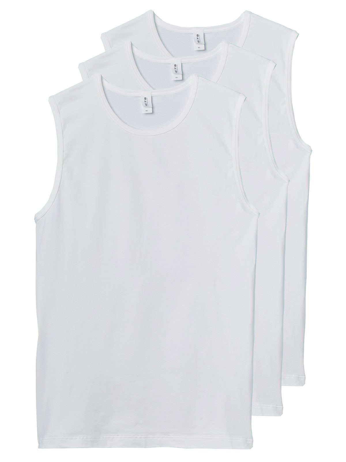 CiTO Achselhemd 3er Pack Herren City Shirt MicroModal (Packung, 3-St) - günstig online kaufen