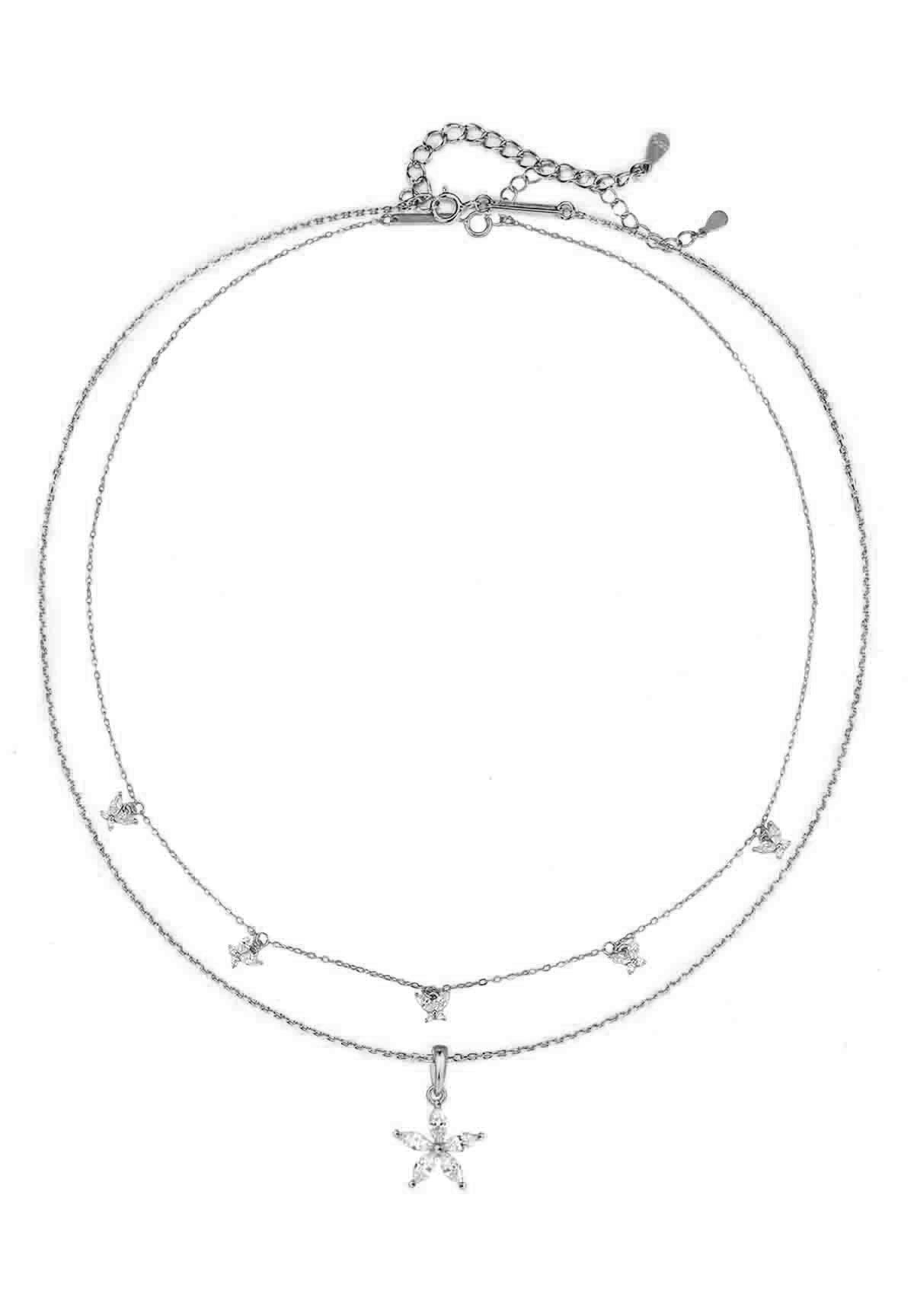 Hey Happiness Charm-Ketten-Set Blume und Schmetterlinge günstig online kaufen