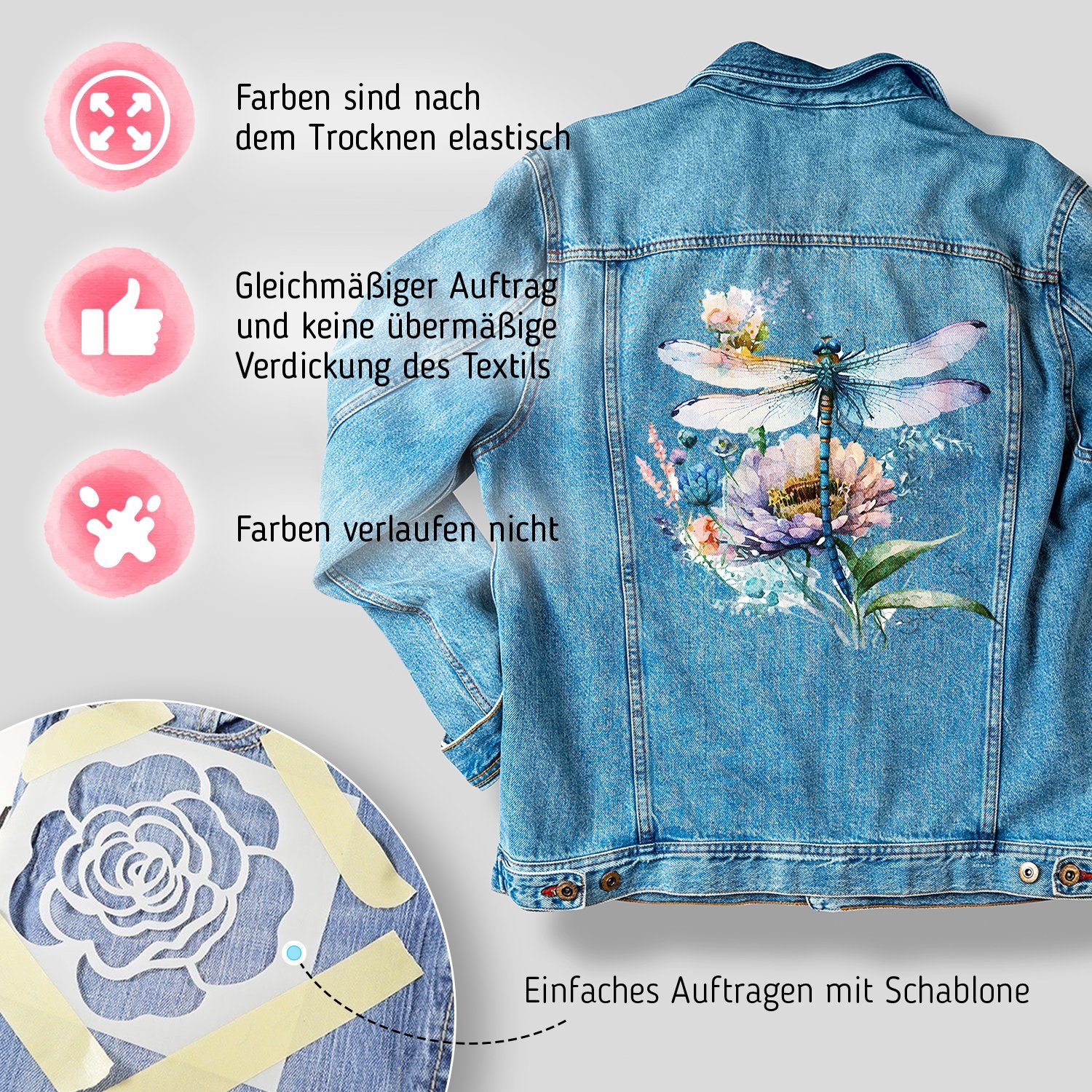 7 Artists Textilfarbe 7 Artists Textilfarbe 125 ml Stoffarbe Waschfest