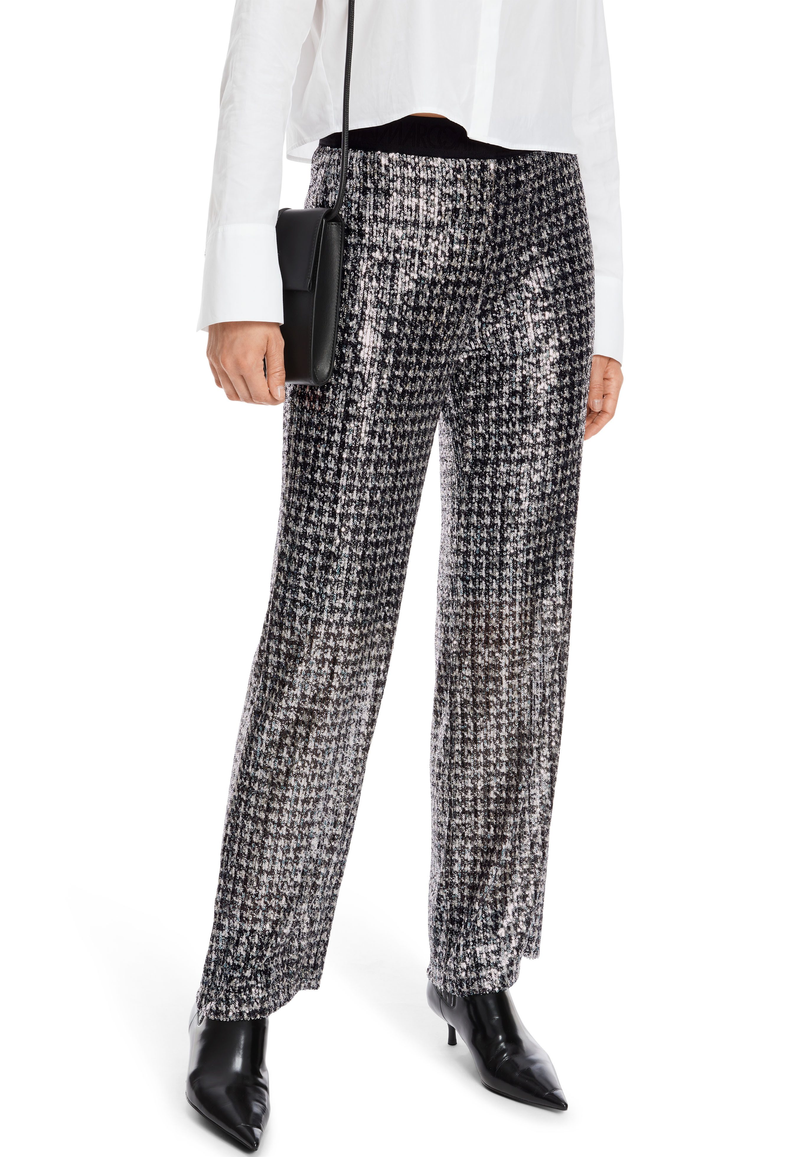 Marc Cain Stoffhose Paillettenhose Modell WASHINGTON günstig online kaufen