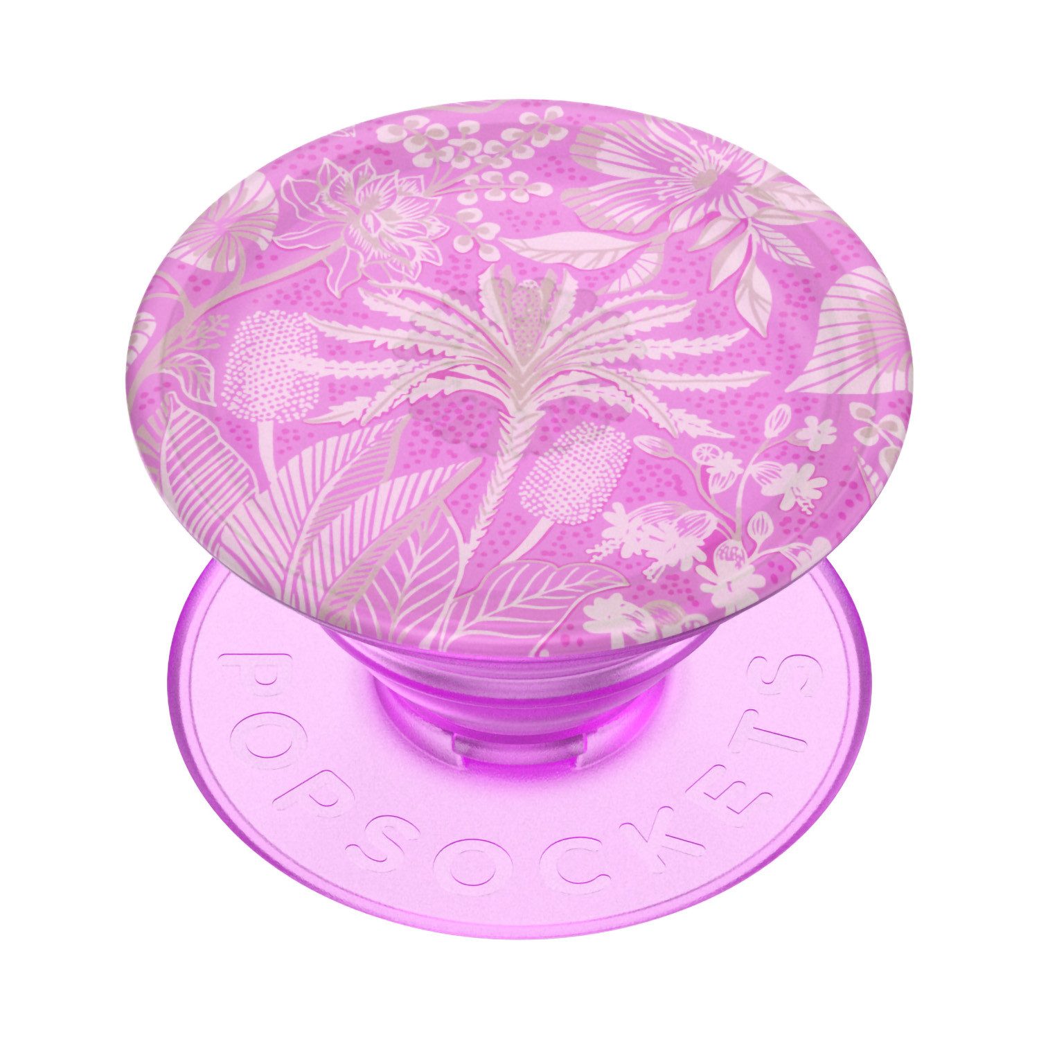 Popsockets PlantCore Grip Tan Lines Vivid Pink