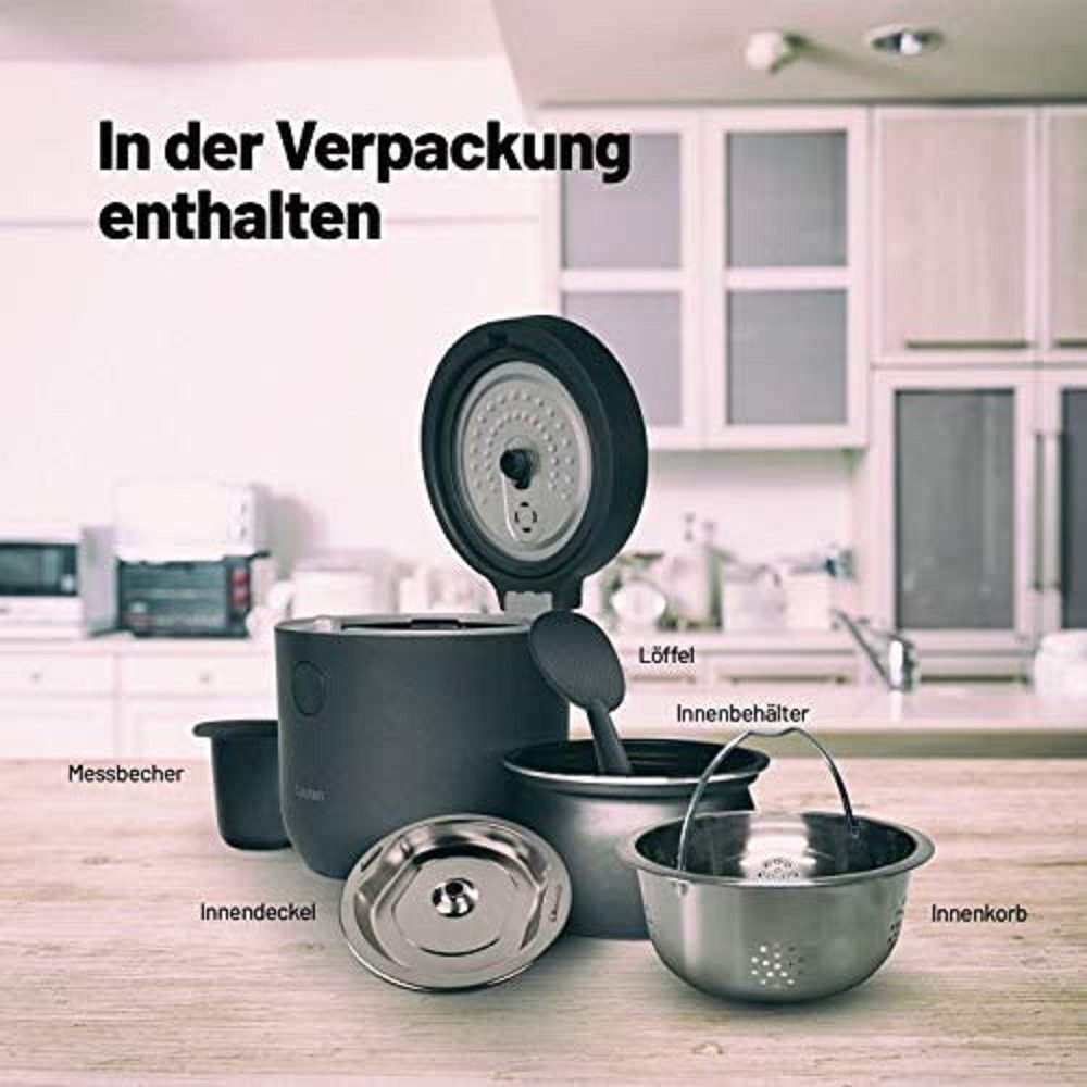 Lauben Reiskocher Low Sugar Rice Cooker 1500AT