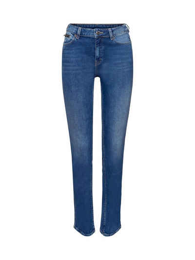 Esprit High-waist-Jeans »High-Rise-Jeans mit geradem Bein«