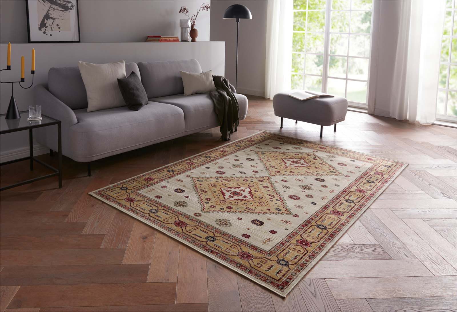 TaraCarpet Teppich Moderner Orientteppich Palazzo Royal Premium Shiraz, rechteckig, Höhe: 6 mm, 200x300 – Bild 2 von 5