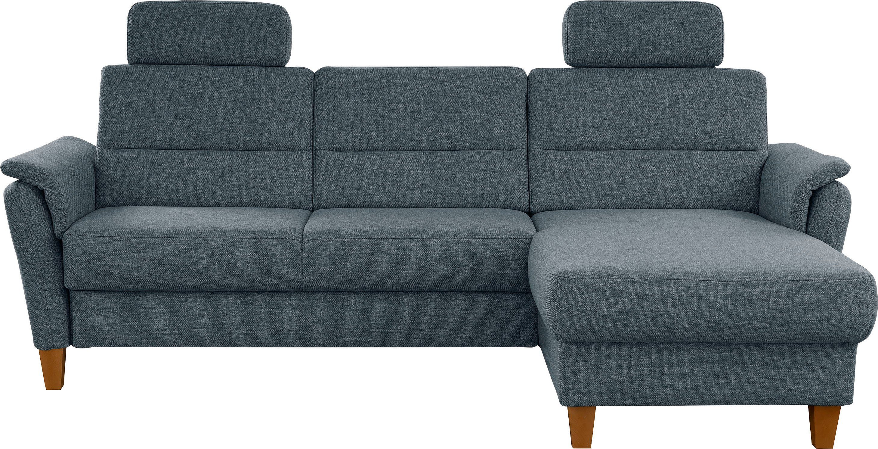 Home affaire Ecksofa Palmera L-Form, Federkern, günstig online kaufen