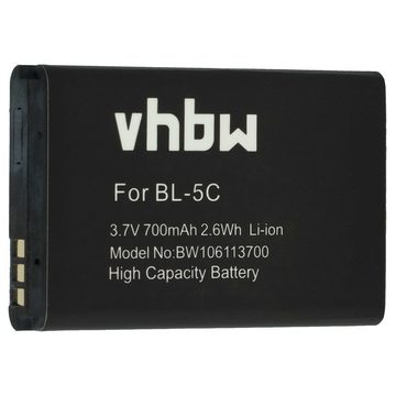 vhbw kompatibel mit MLS Destinator Talk&Drive 35SL A, 35SL Akku Li-Ion 700 mAh (3,7 V)