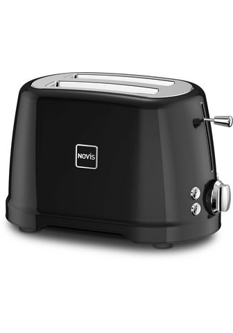 NOVIS Toaster T2 juoda spalva 2 kurze Schlit...