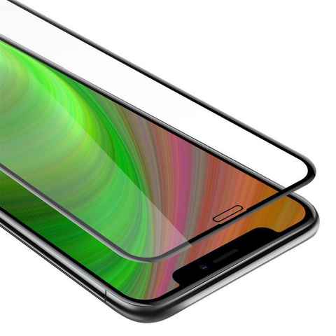 Cadorabo Schutzfolie Apple iPhone 11, (1-St), Vollbild Schutzglas Panzer Folie (Tempered) Display-Schutzglas