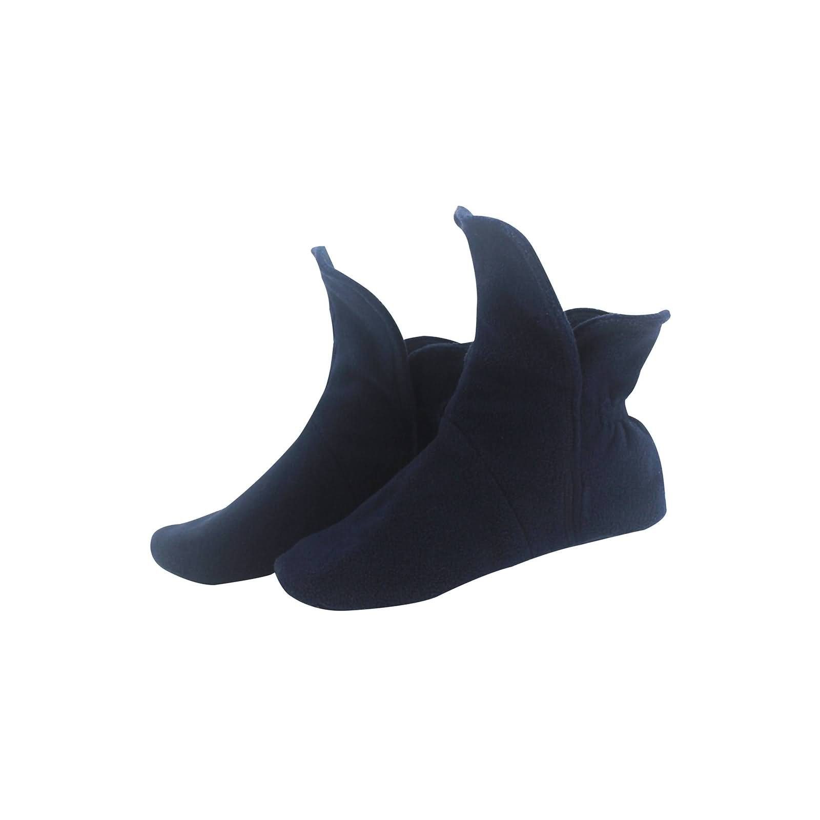 RAIKOU Hausstiefel Haussocken super flauschige Hüttenschuhe Hausschuh aus Micro Fleece mit ABS und Rutschfester Sohle