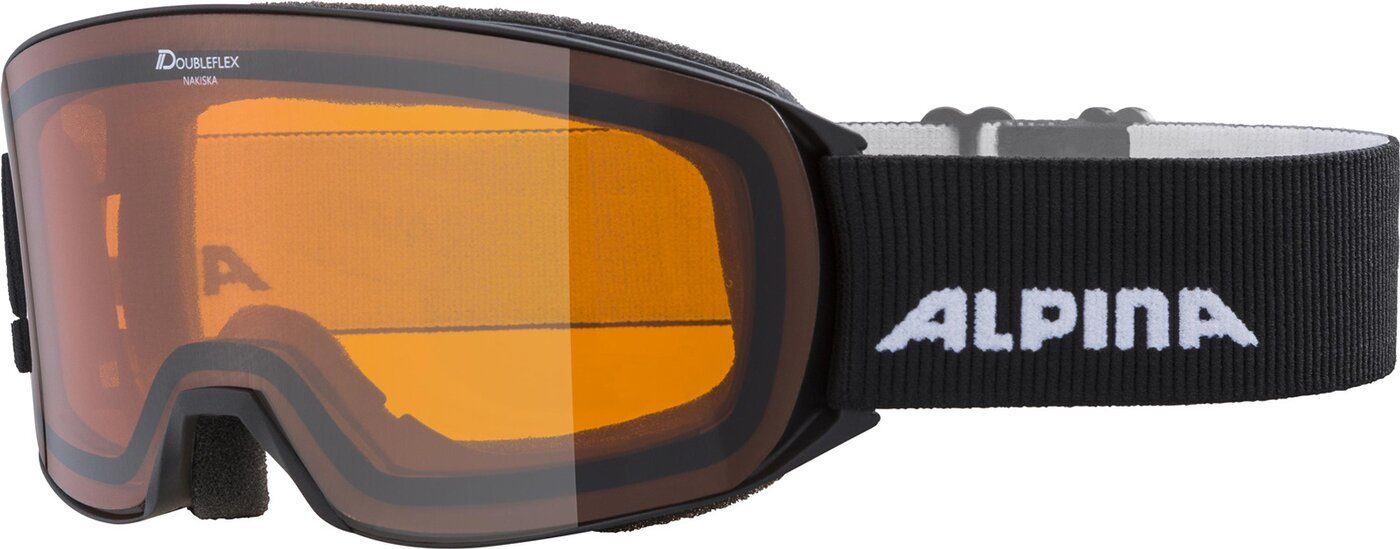 Alpina Sports Skibrille NAKISKA BLACK MATT