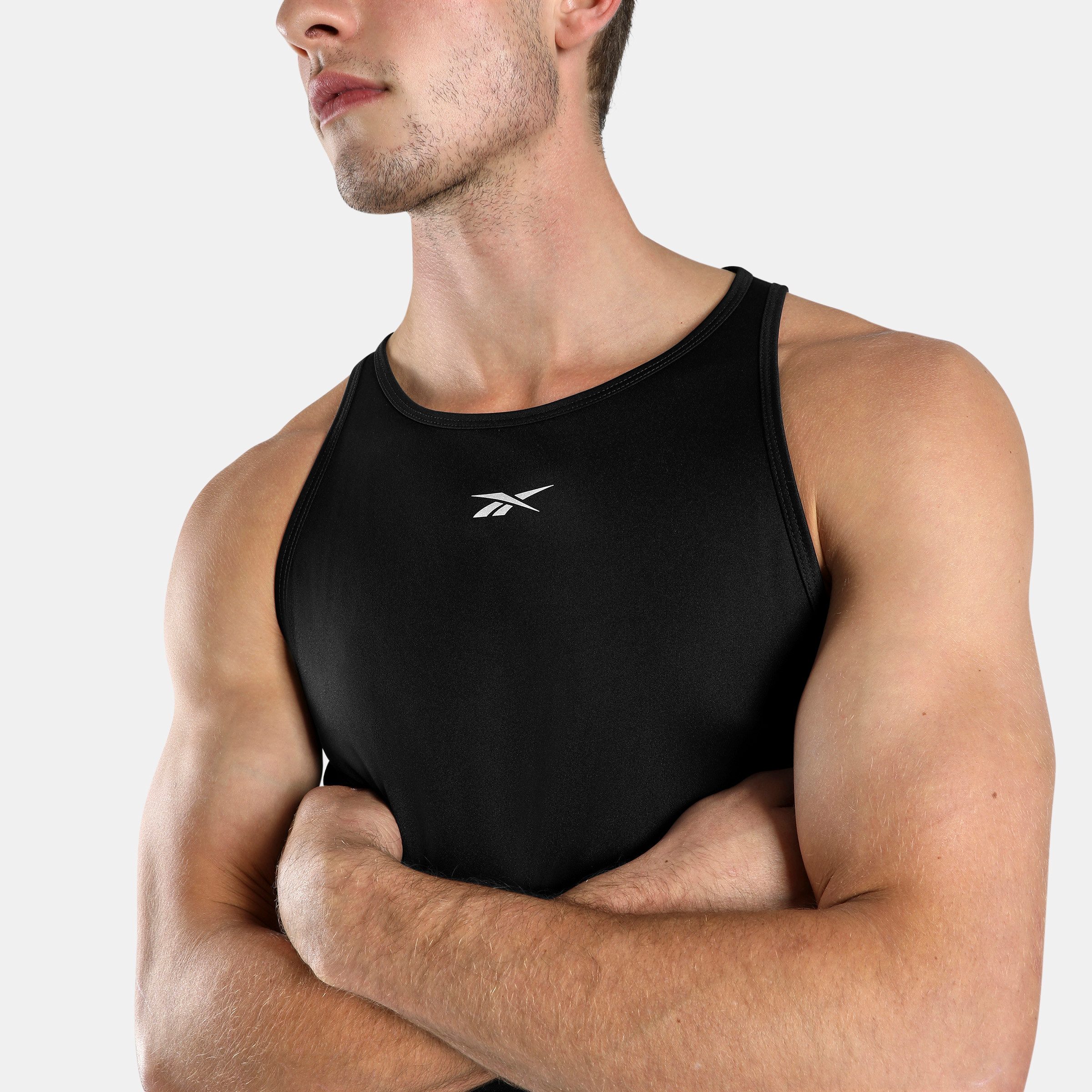 Reebok Lauftop ID RUN TANK aus Polyester