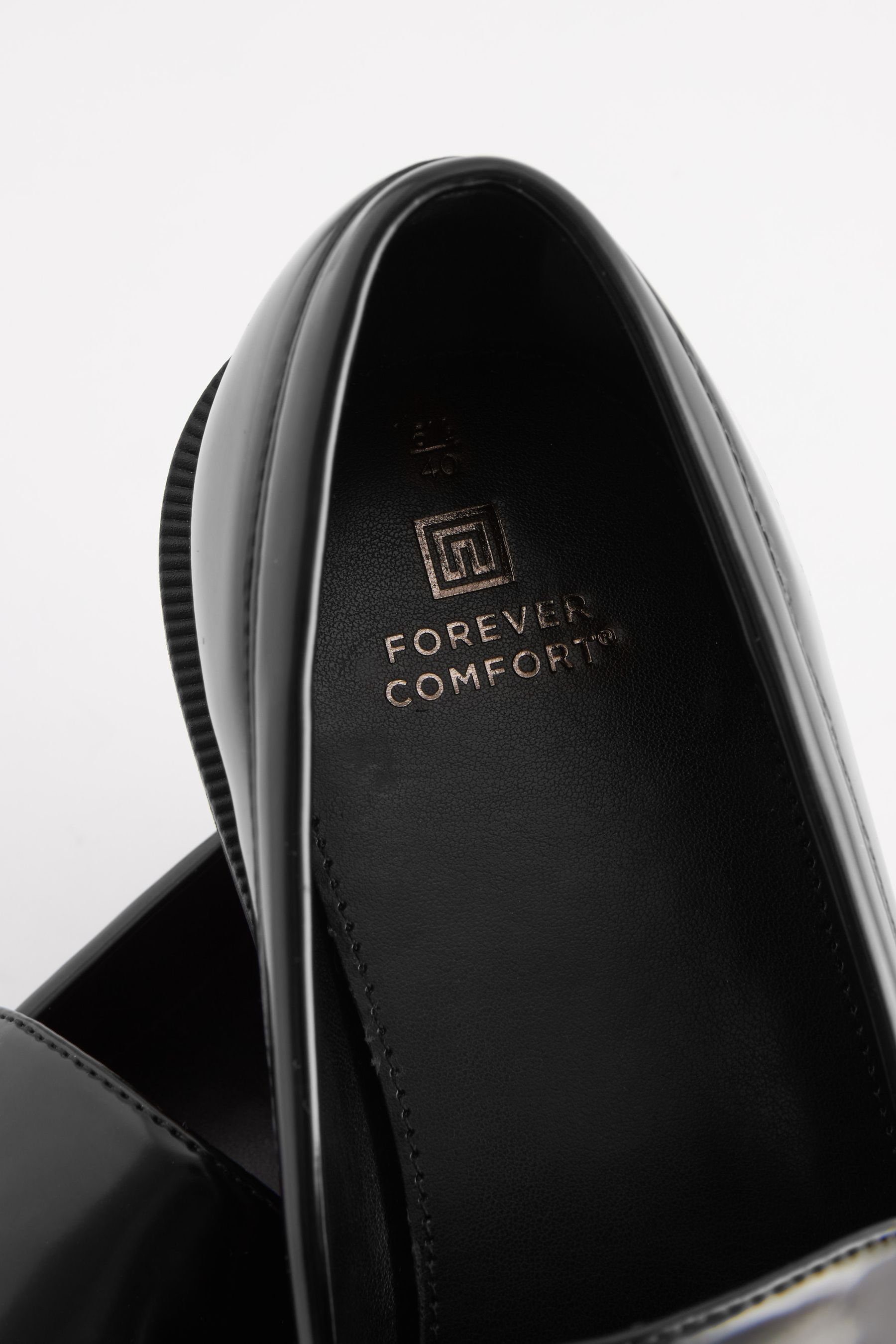 Loafer Forever klassische Next Loafer (1-tlg) Black Comfort®
