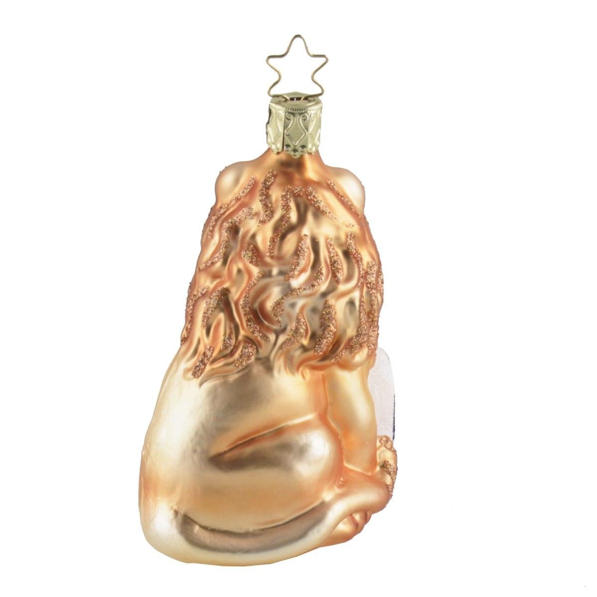 INGE-GLAS® Christbaumschmuck INGE-GLAS Weihnachts-Hänger Bayerischer Löwe (1-tlg)