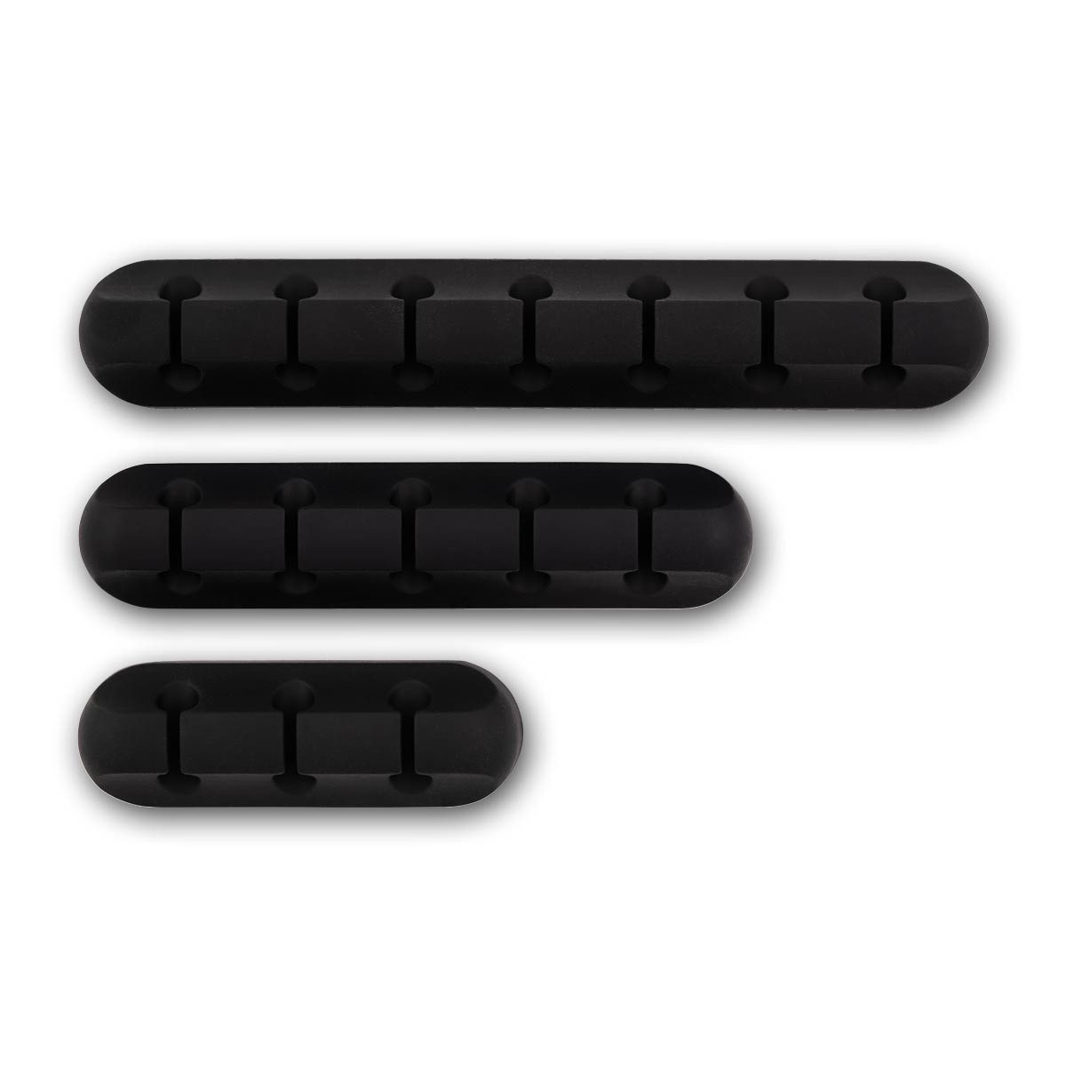 Hollywood Kabelkanal 3er-Pack Kabelhalter, Kabelmanagement / Organizer