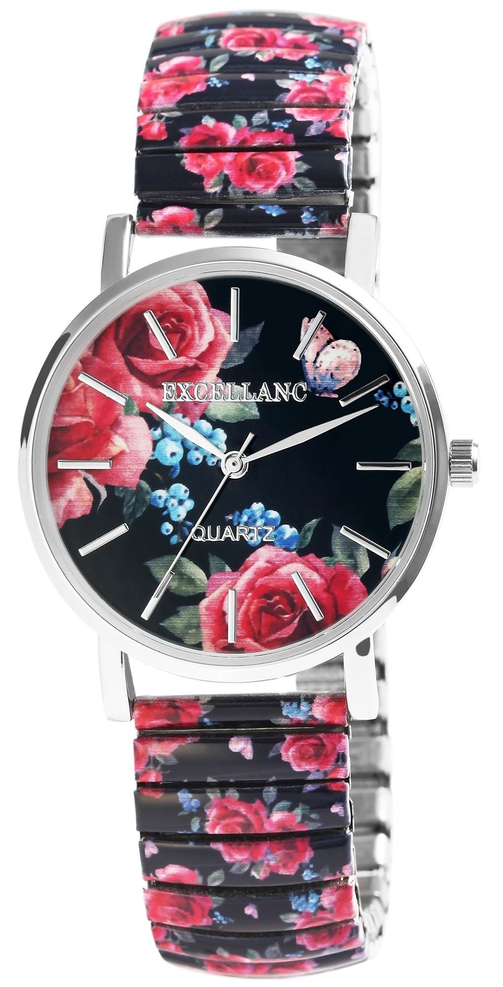 EXCELLANC Quarzuhr 1700060 Mineralglas günstig online kaufen