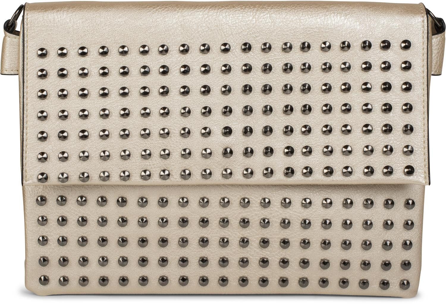 styleBREAKER Clutch Clutch mit Spitz Nieten (1-tlg)