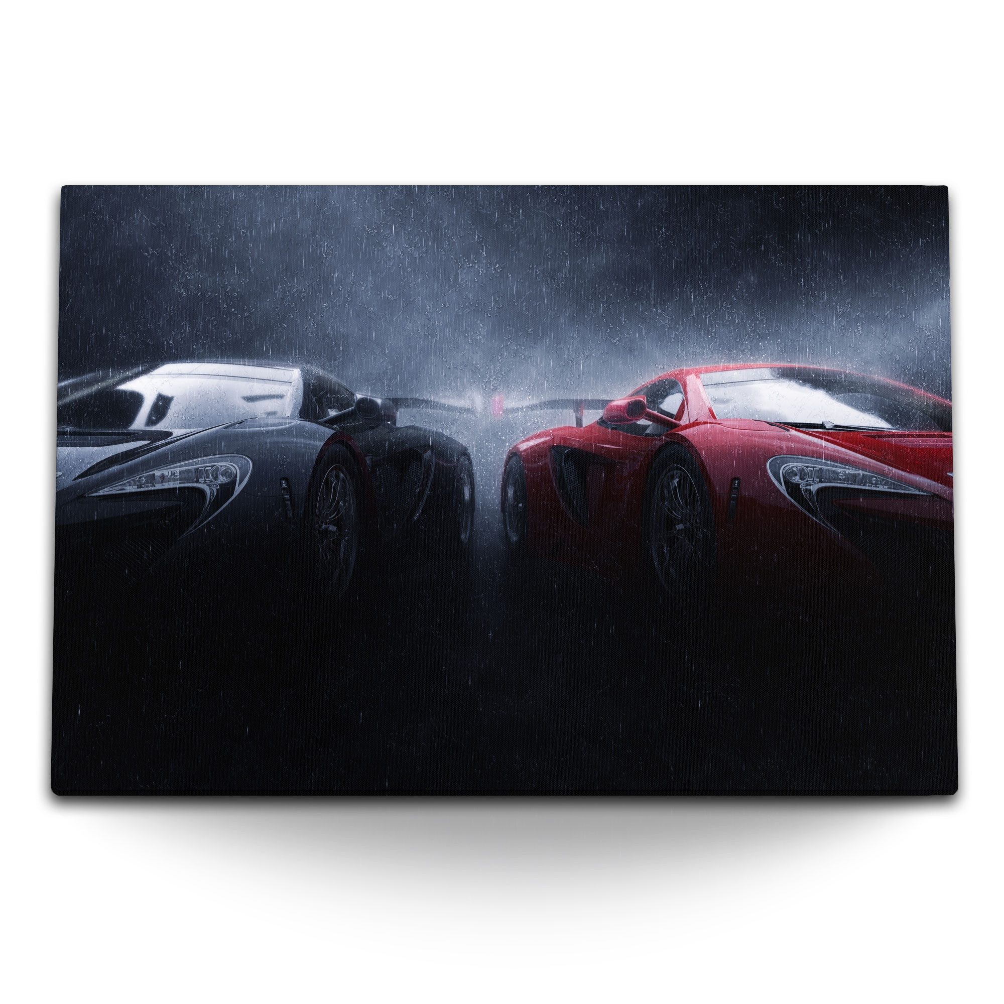 Sinus Art Leinwandbild 120x80cm Wandbild auf Leinwand Sportwagen Supercar U günstig online kaufen