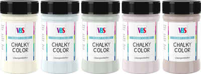 VBS Kreidefarbe Kreidefarbe Chalky Color Dream, 5er-Set