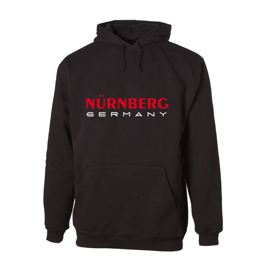 G-graphics Hoodie Nürnberg Germany Unisex Pullover mit einem Motiv für den echten Fan