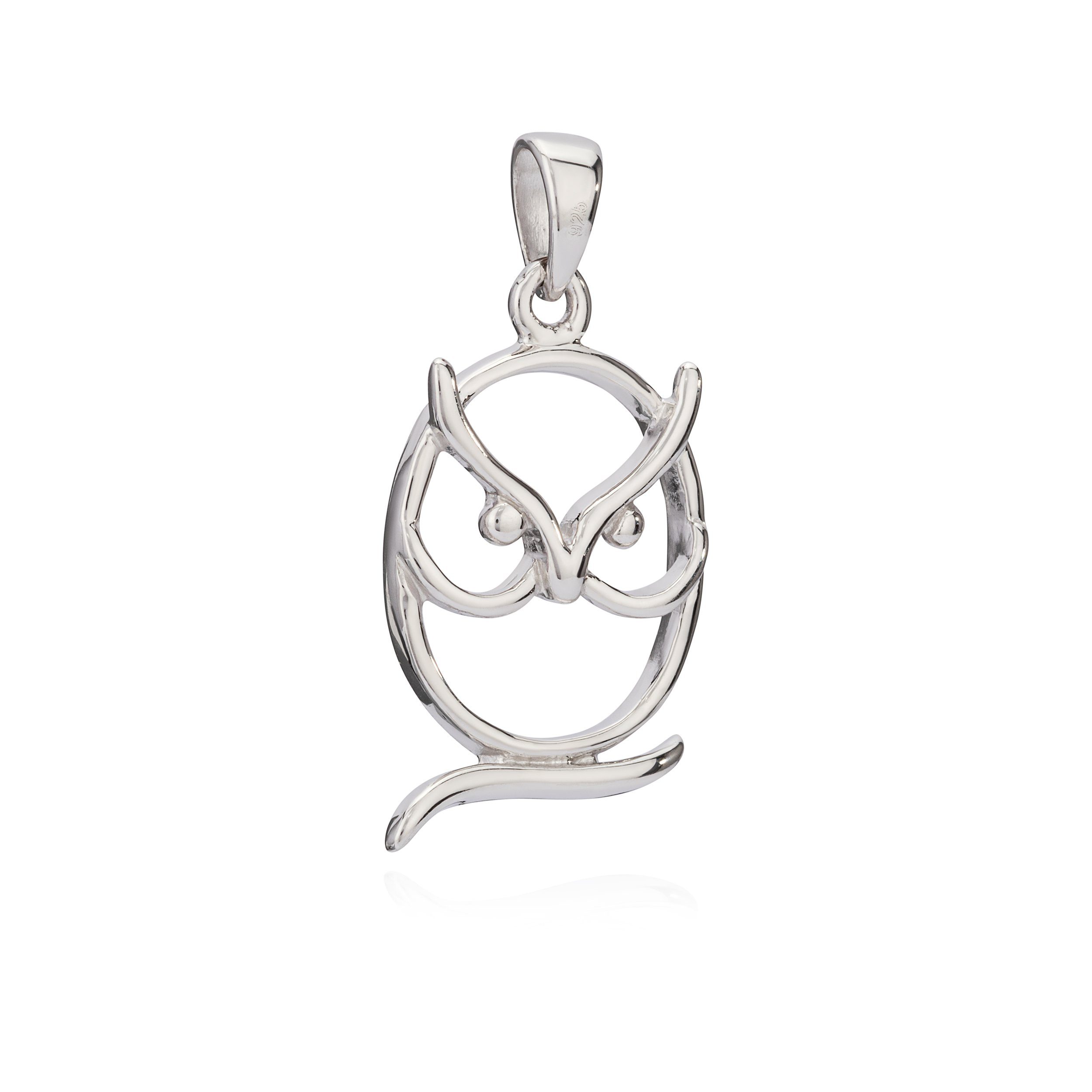 NKlaus Kettenanhänger Kettenanhänger Eule 925 Silber günstig online kaufen