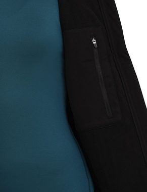 TCA Kurzjacke TCA Damen Flyweight Windweste mit Reißverschlusstaschen - Schwarz