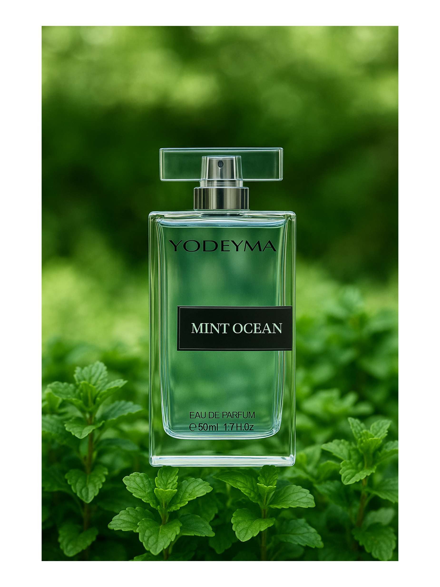YODEYMA Eau de Parfum Mint Ocean Herrenparfum 50 ml – Zitrisch-aromatischer moderner Herrend, reichhaltig