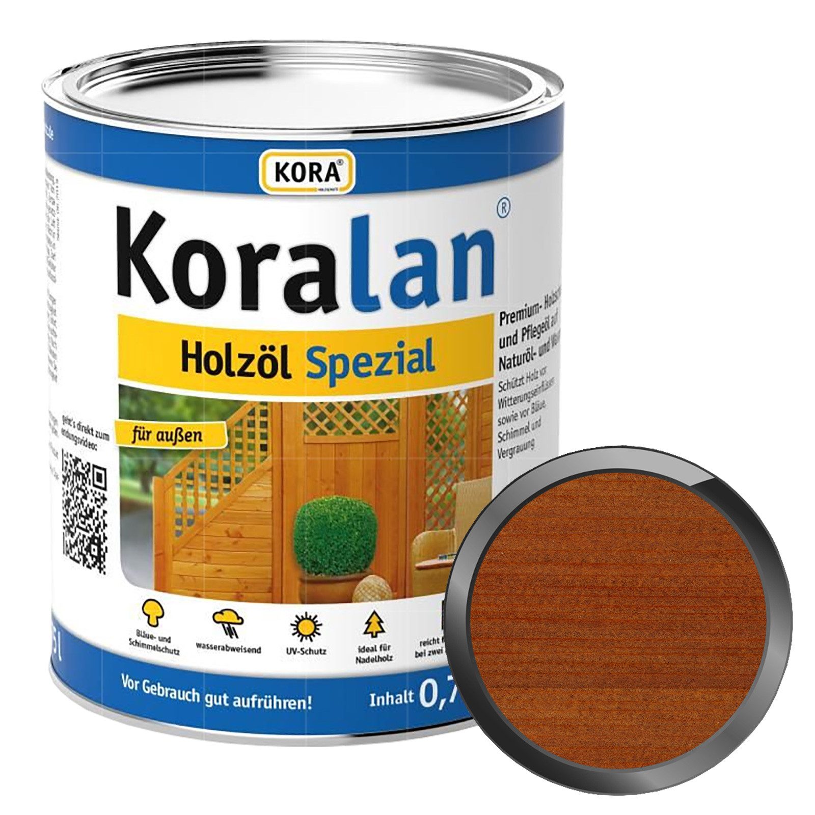 KORA Holzöl KORALAN HOLZÖL SPEZIAL - 0.75 LTR