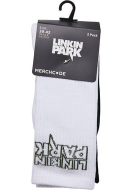 Merchcode Basicsocken Merchcode Unisex Linkin Park Socks 2-Pack (1-Paar)