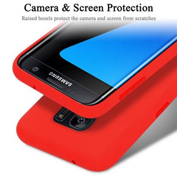 Cadorabo Handyhülle Samsung Galaxy S7 EDGE Samsung Galaxy S7 EDGE, Flexible TPU Silikon Handy Schutzhülle - Hülle - Back Cover Bumper