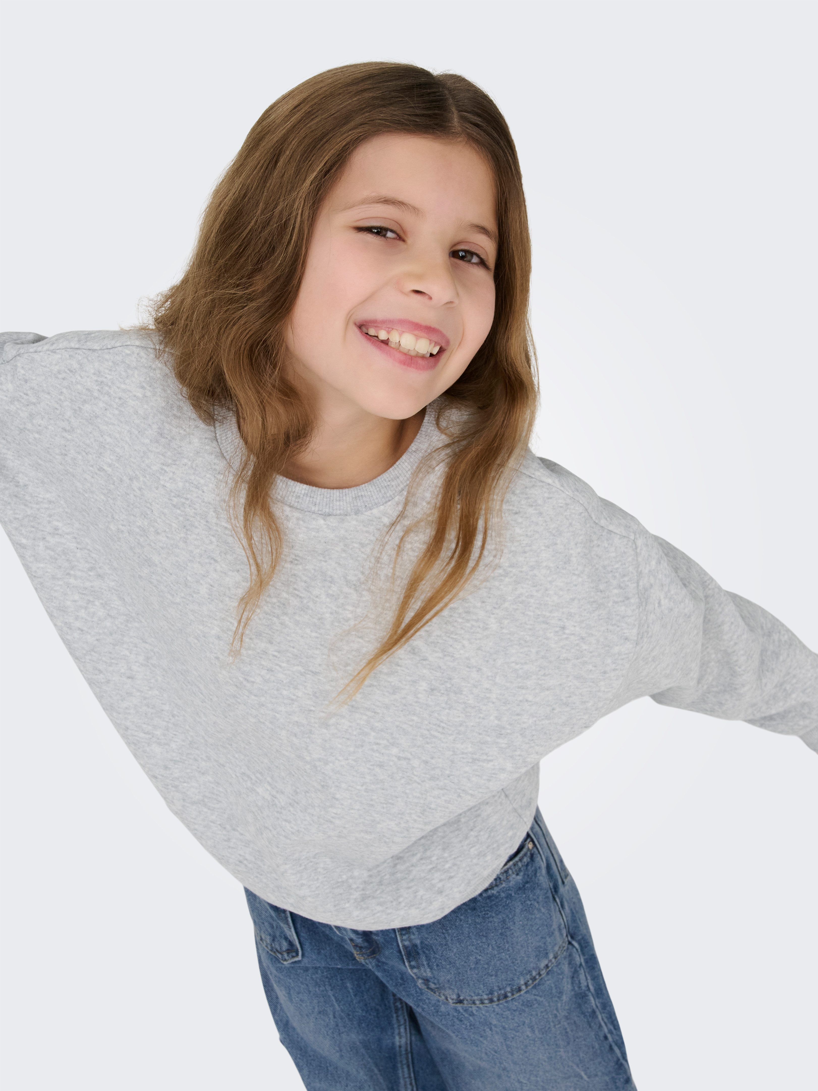 KIDS ONLY Sweatshirt KOGSWEAT L/S CREW OVERSIZE SWT NOOS – Bild 3 von 5
