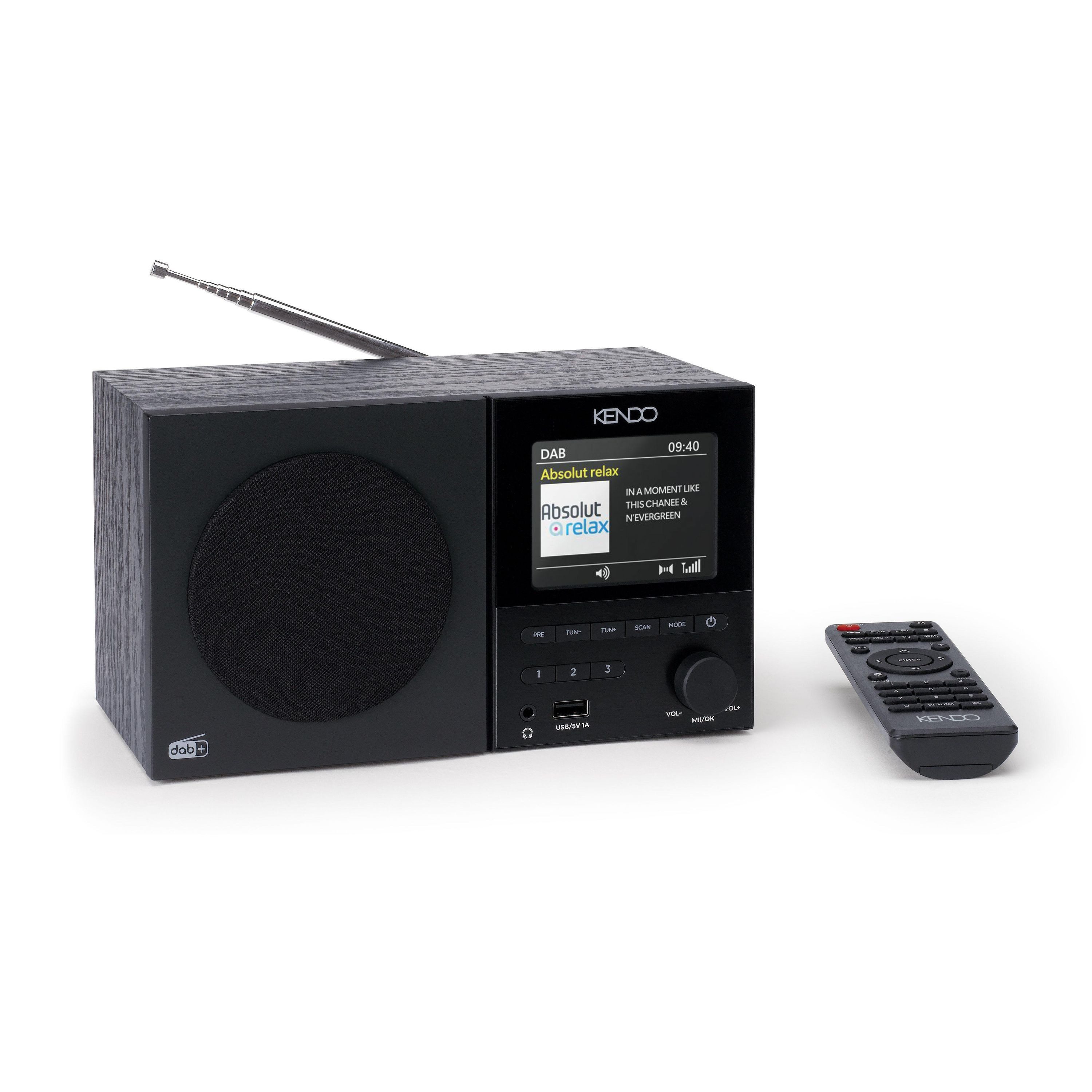 Kendo 25EX Radio (DAB Radio mit digitalem Empfang, kompaktes Design)