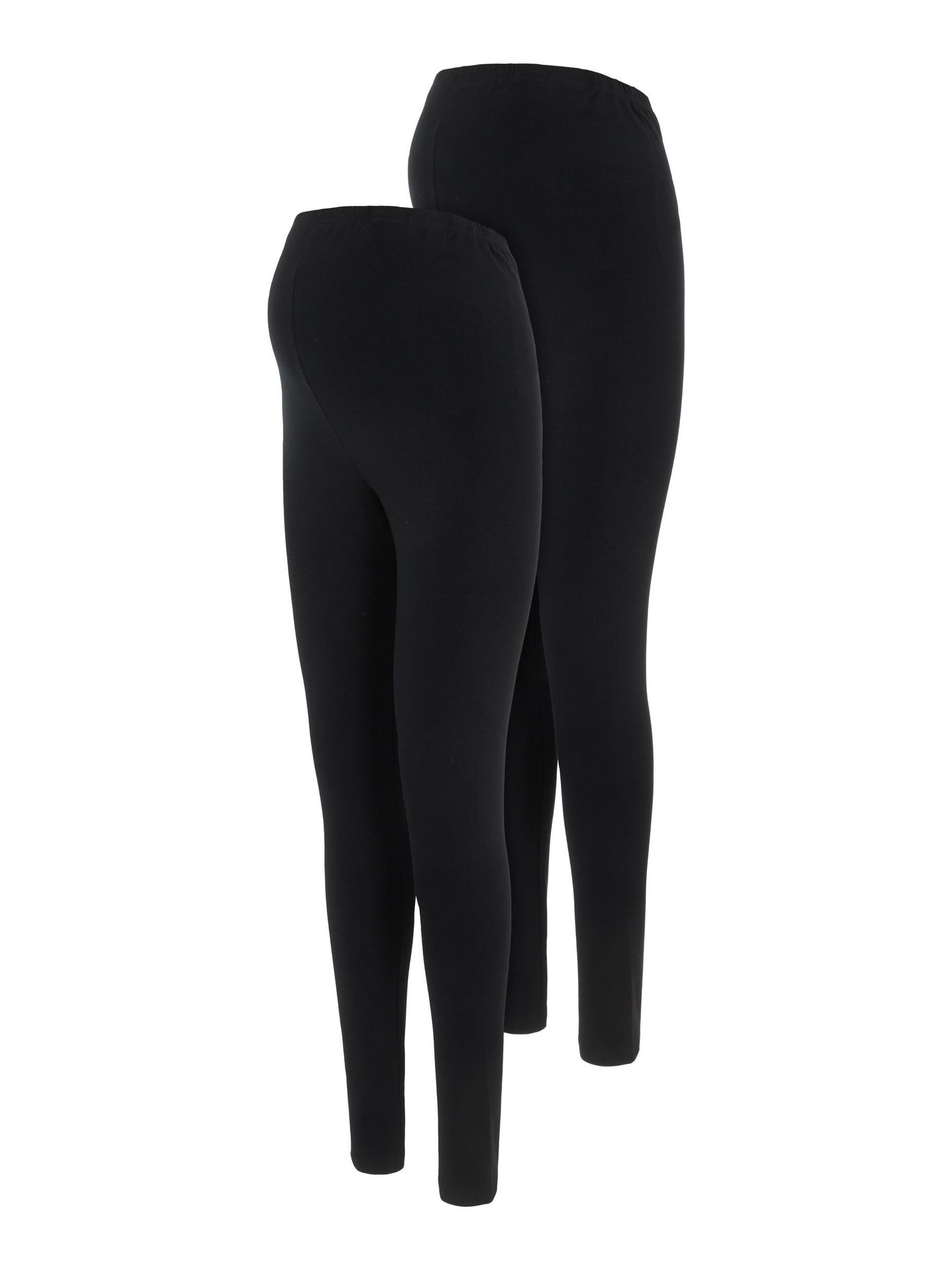 Mamalicious Leggings MLEMMA (2-tlg) Plain/ohne Details