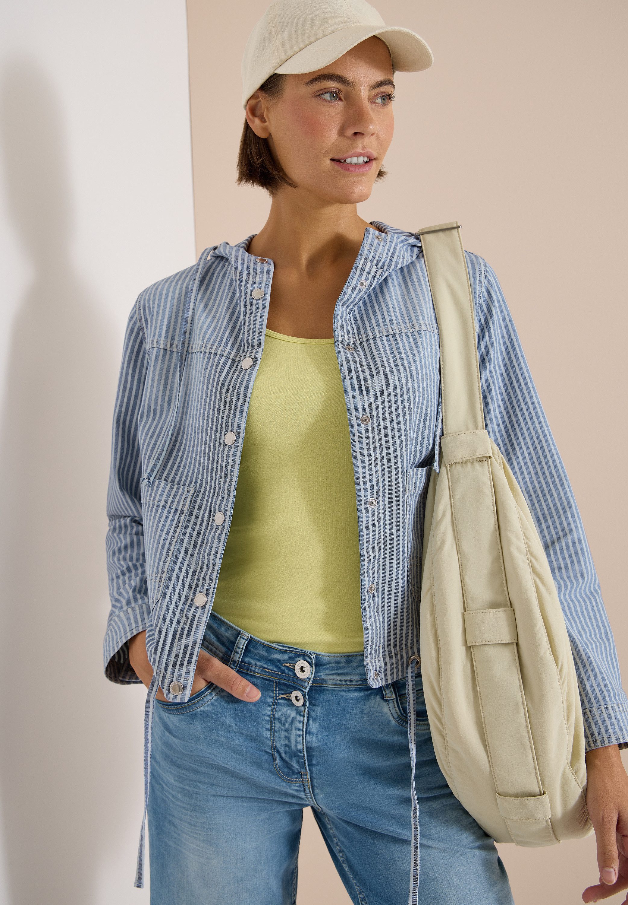 CECIL Kurzjacke aus Baumwolle mit Stretchanteil günstig online kaufen