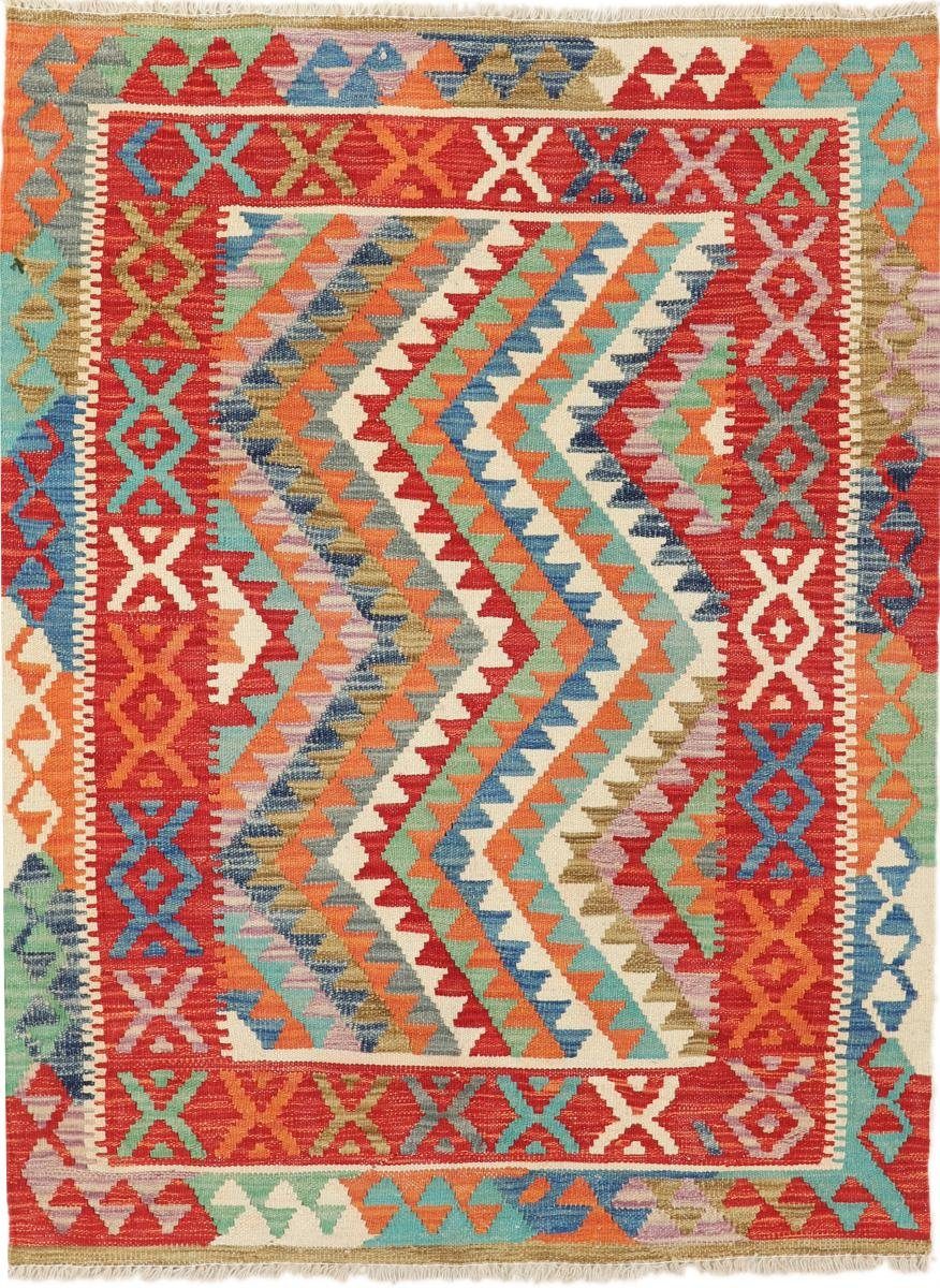 Orientteppich Kelim Afghan 109x143 Orientteppich, Trading, Nain Handgewebter rechteckig, 3 Höhe: mm