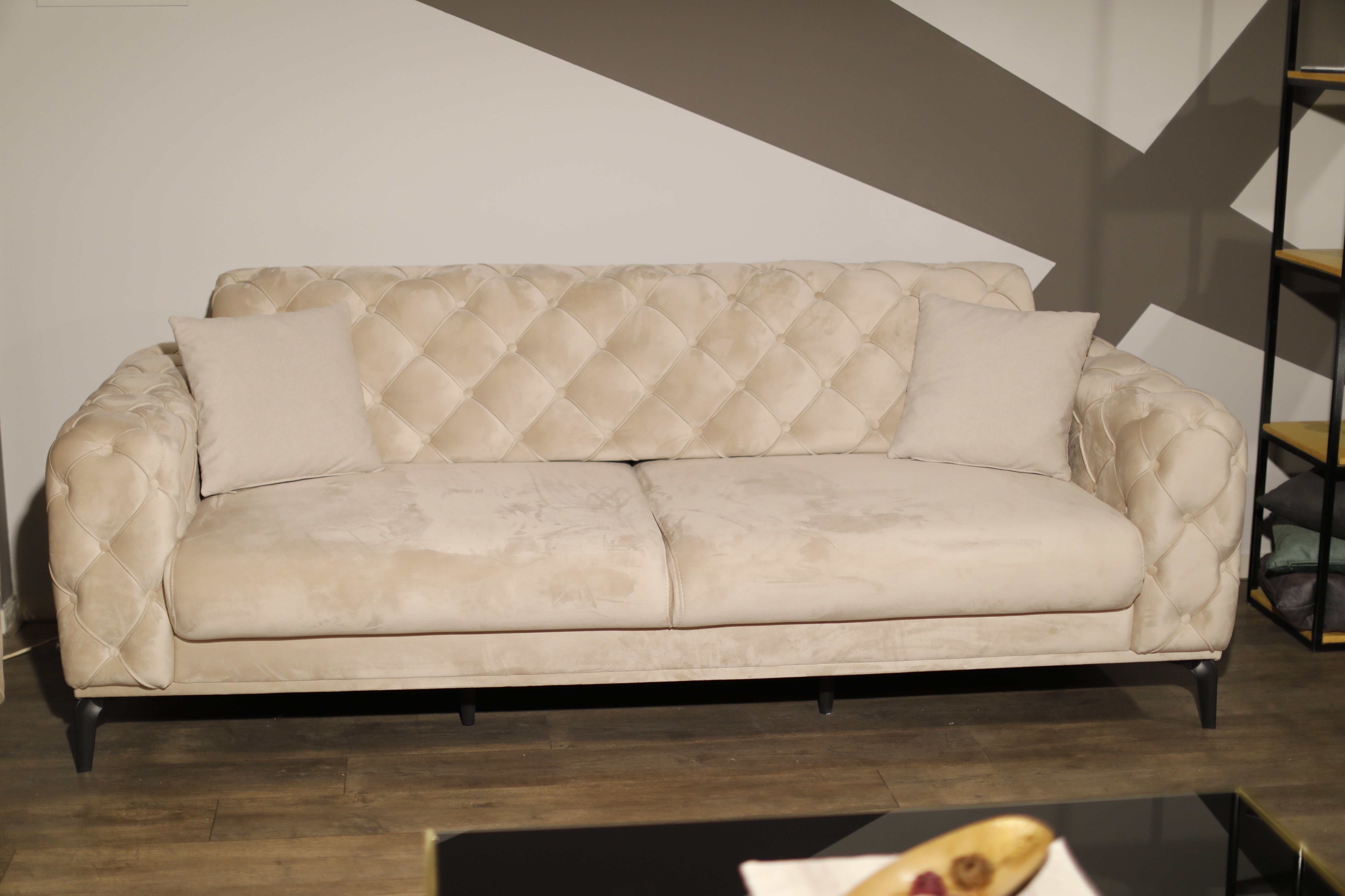 Möbeldreams Chesterfield-Sofa Sofa-Set Arizona Chesterfield Couch Schlaffun günstig online kaufen