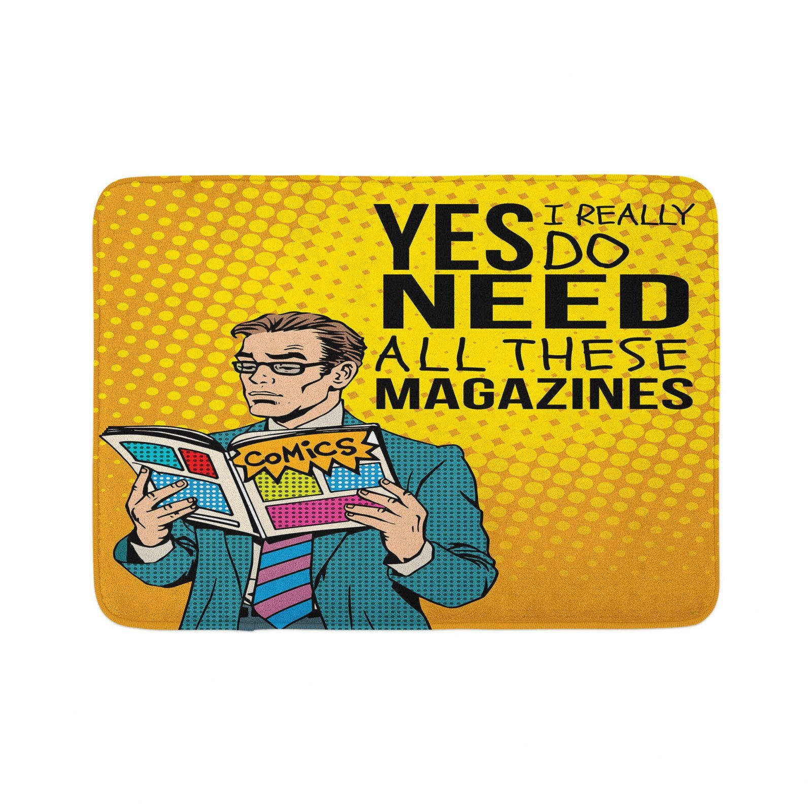 Badematte »Plüsch Badezimmer Dekor Matte mit rutschfester Rückseite