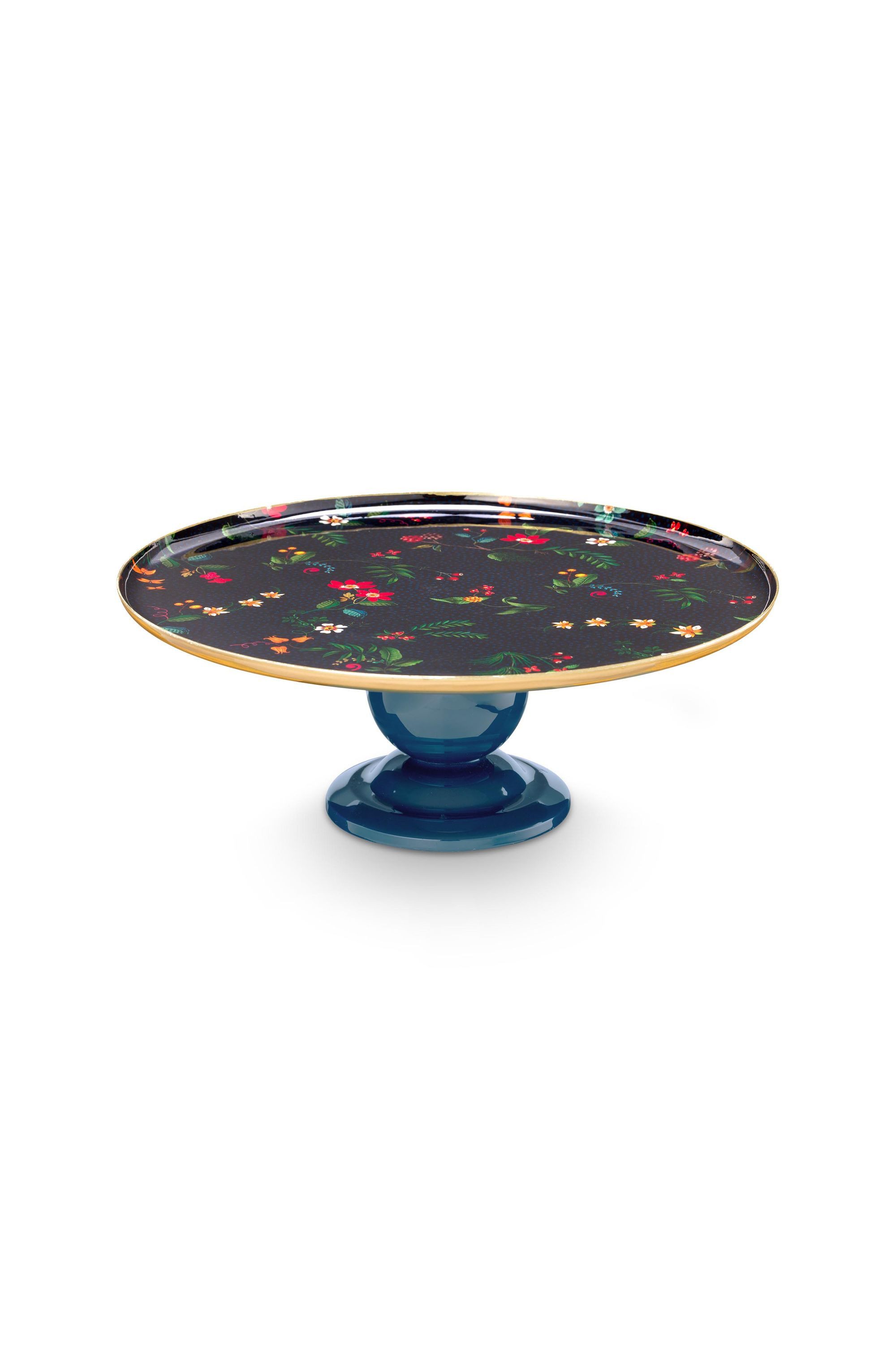 PiP Studio Tablett Berry Blues Tablett blau 32x12,5cm, Eisen