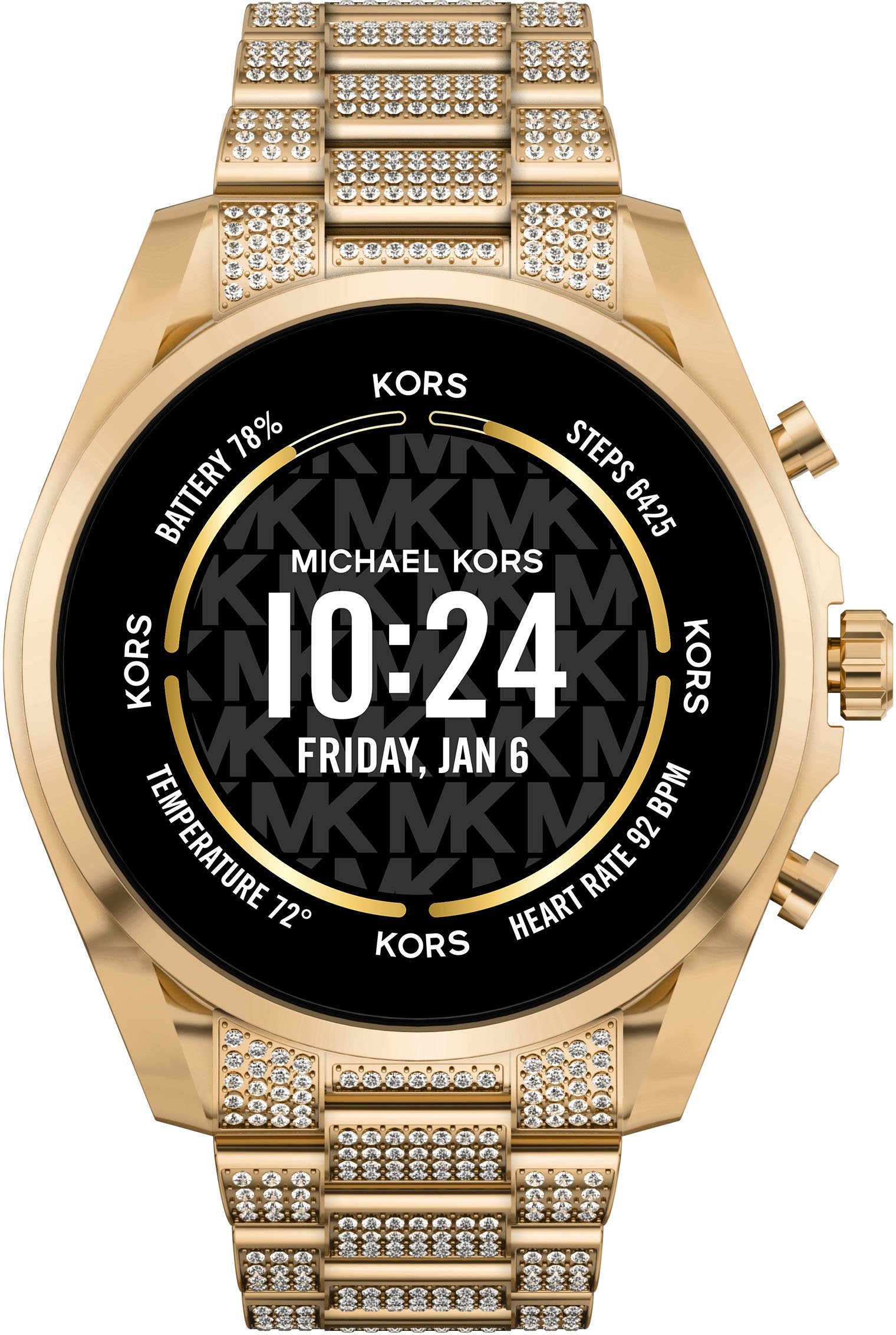MICHAEL KORS ACCESS BRADSHAW GEN 6 MKT5136 Smartwatch Wear OS by Google Kompatibel ab Android 6 ausgenommen Go Edition und iOS 12