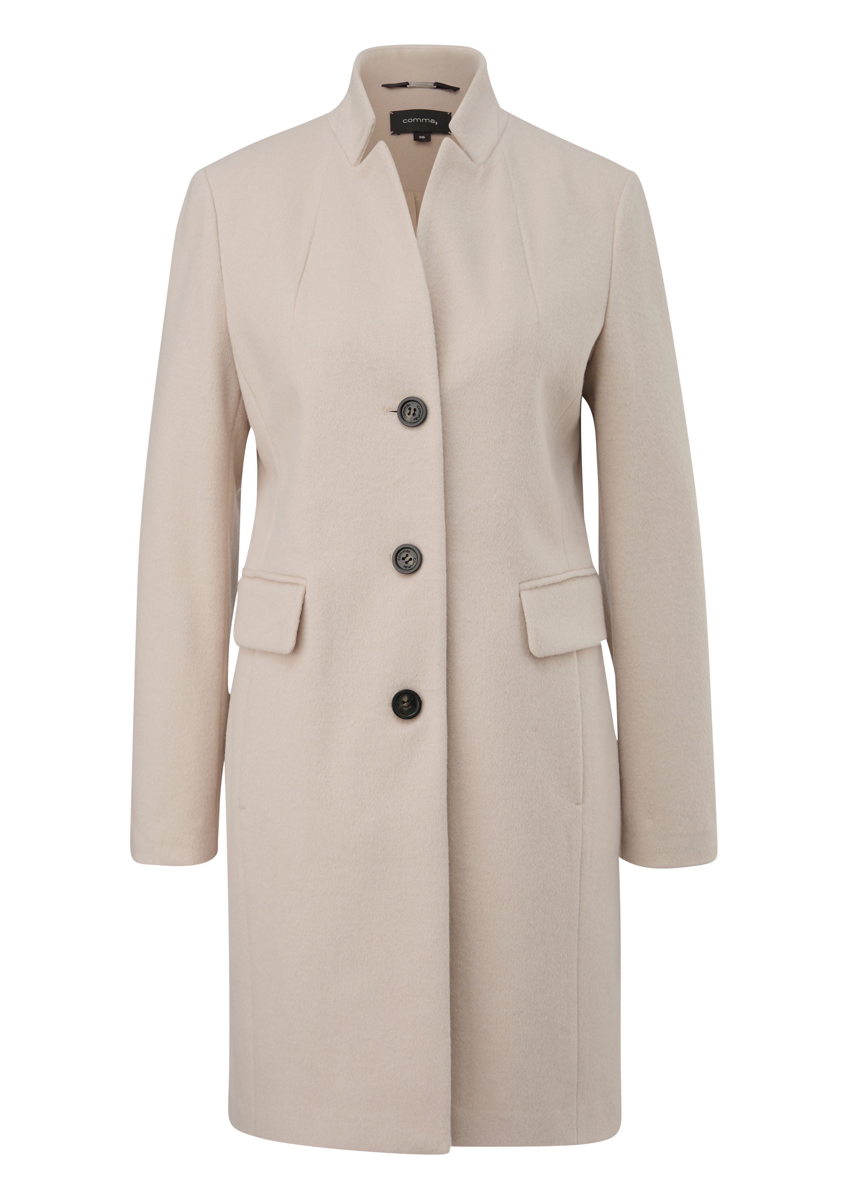 comma Langmantel mit Reverskragen günstig online kaufen