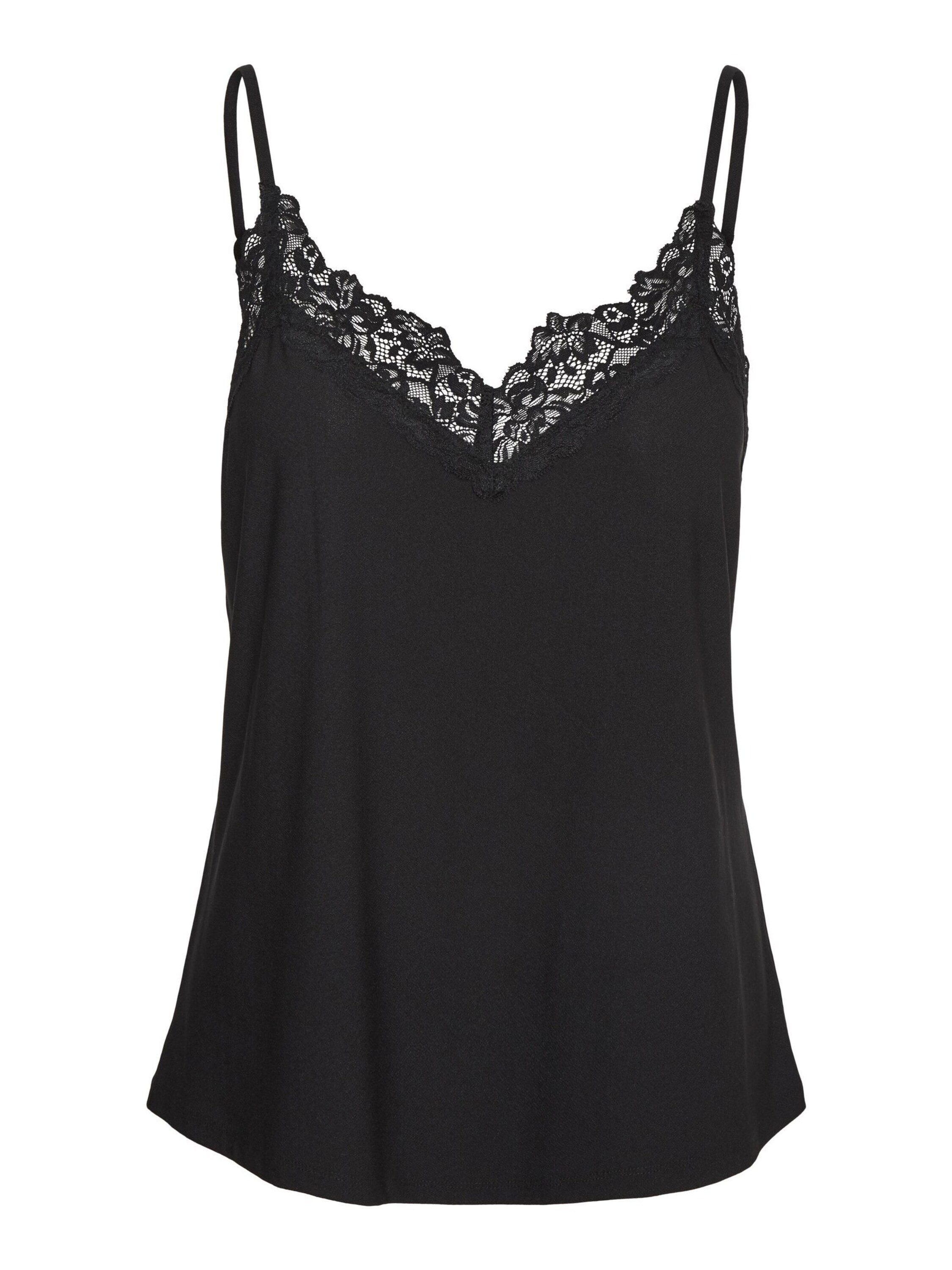 Vero Moda Shirttop MILLA (1-tlg) Spitze – Bild 2 von 5