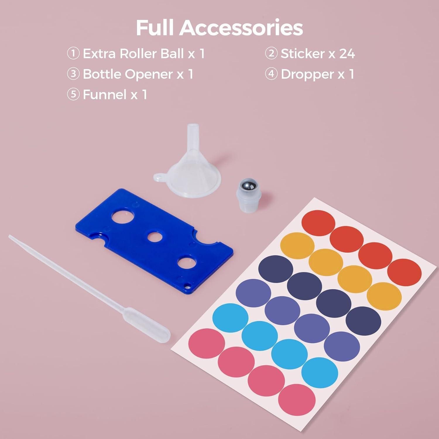 LuxusKollektion Räucherschale Rollon Flaschen 10ml 12er Set Leer Anti UV Ät günstig online kaufen