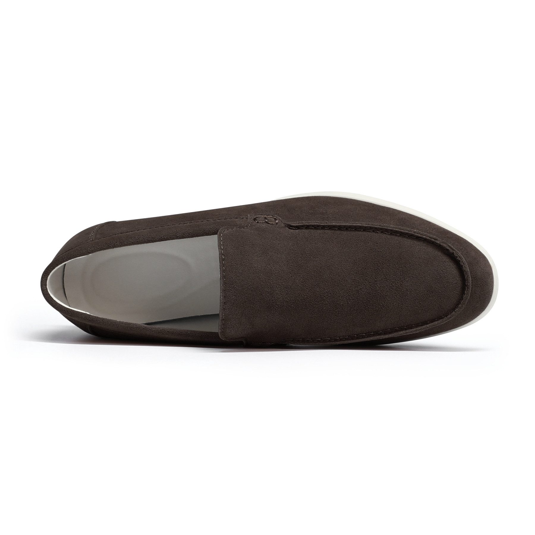 Allthemen Loafer aus Wildlederoptik Mokassins Herren Slipper casual Halbschuh – Bild 5 von 5