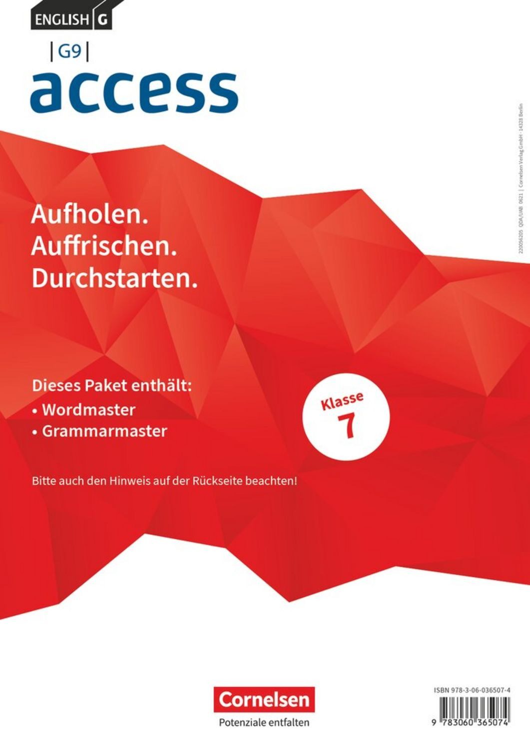 Access - G9 - Ausgabe 2019 - Band 3: 7. Schuljahr / diverse