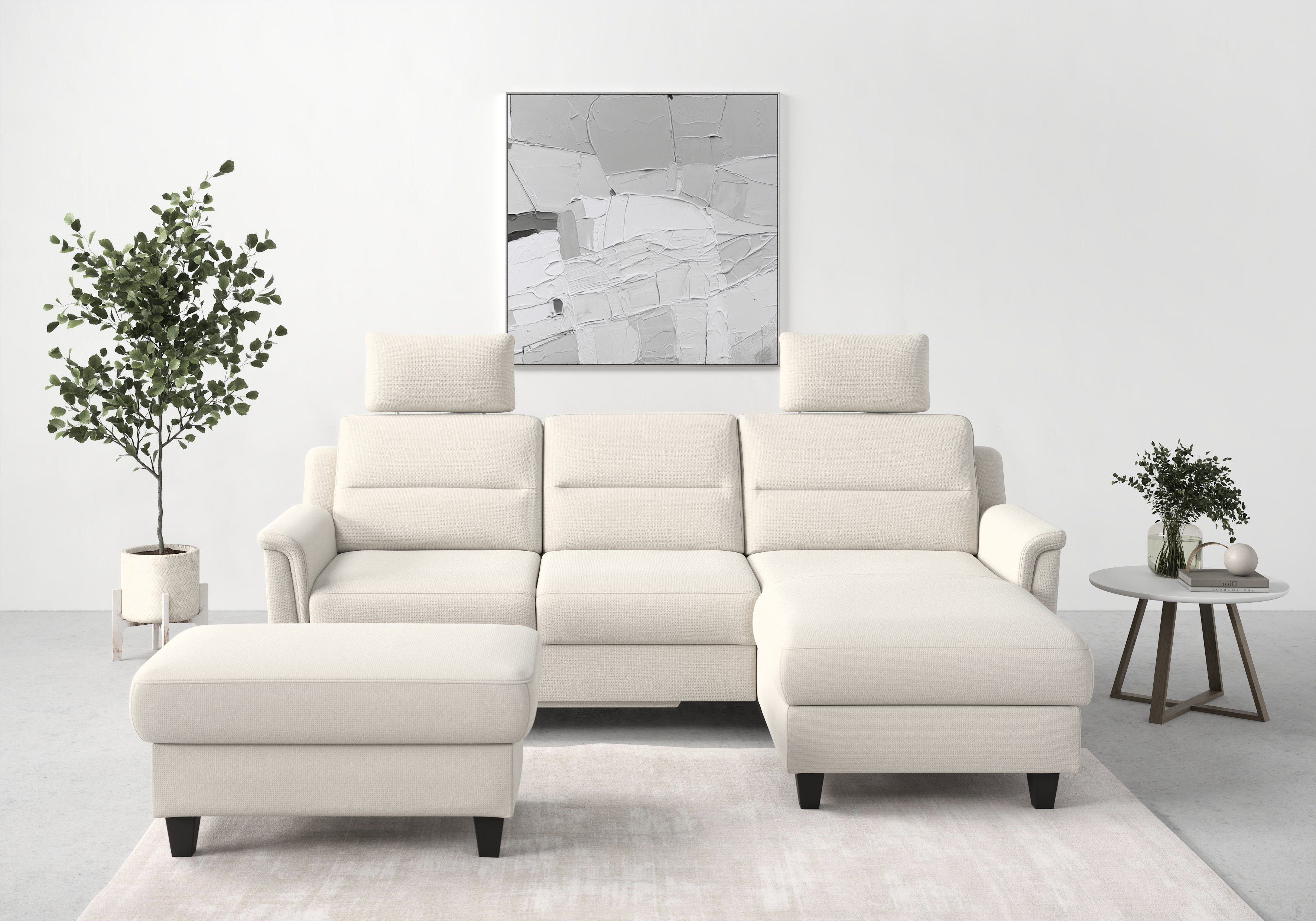 sit&more Ecksofa Farö L-Form, inklusive Federkern, günstig online kaufen