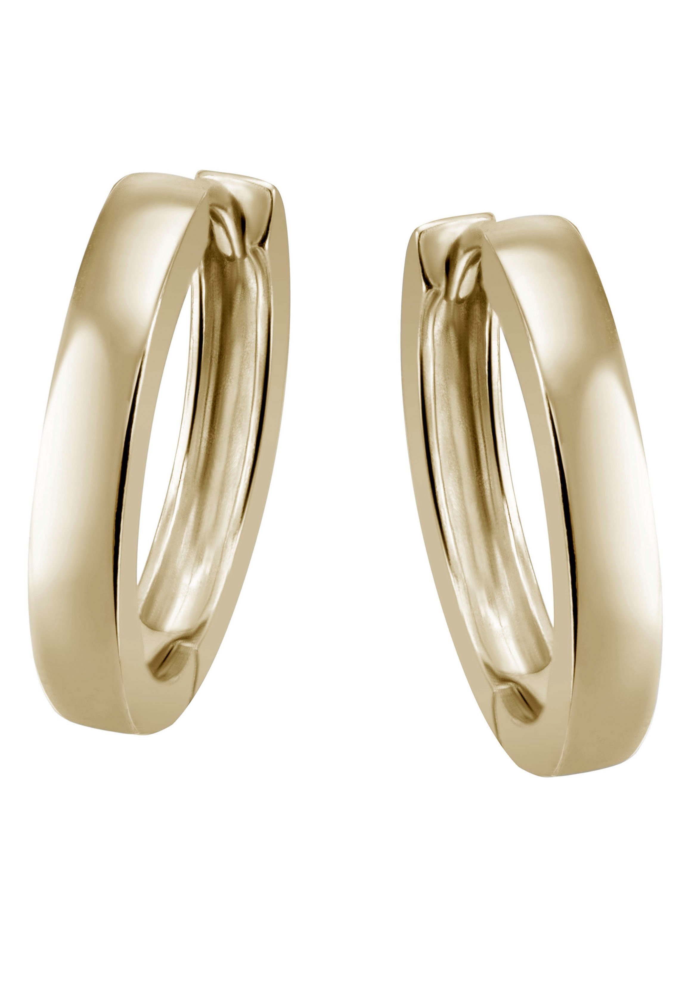 Firetti Paar Creolen Schmuck Geschenk Silber 925 Klappcreole glänzend