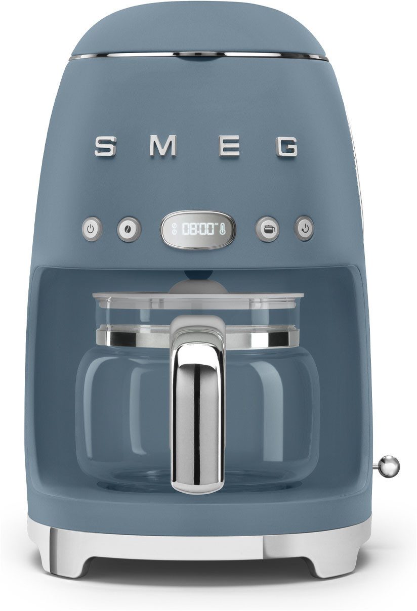Smeg Filterkaffeemaschine DCF02SBMEU, 1,25l Kaffeekanne, 1x4, Programmierbarer Auto-Start