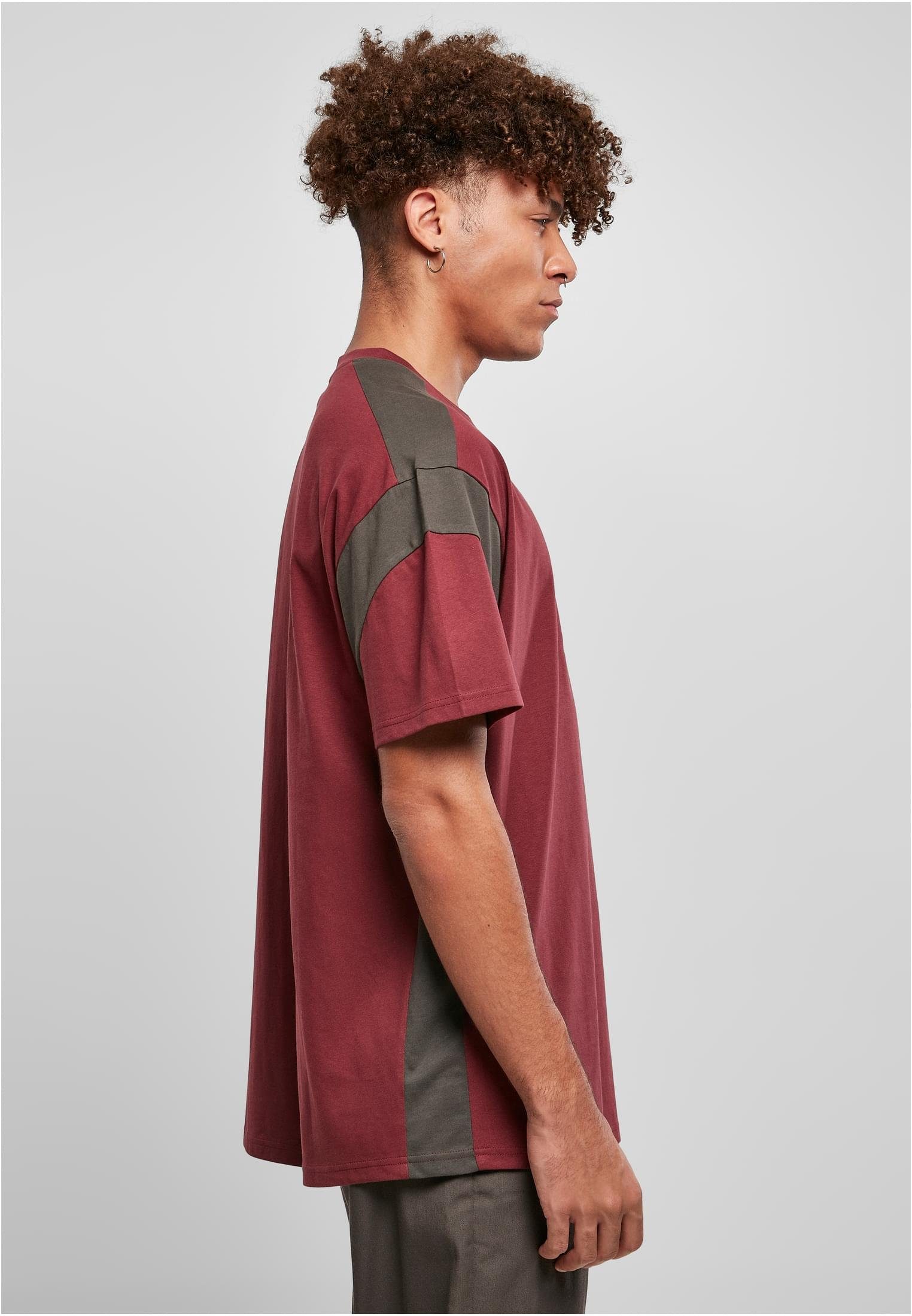 URBAN Tee (1-tlg) Herren Kurzarmshirt cherry/blackbird CLASSICS Active