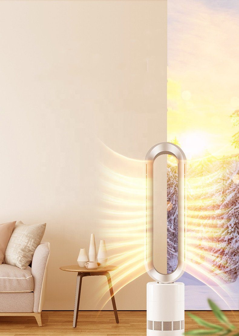 ANGELO Turmventilator mit Rotoren, TP Funktion Pro 09 ohne Kühlung Sleep-Timer Fernbedienung, Heizung, für &